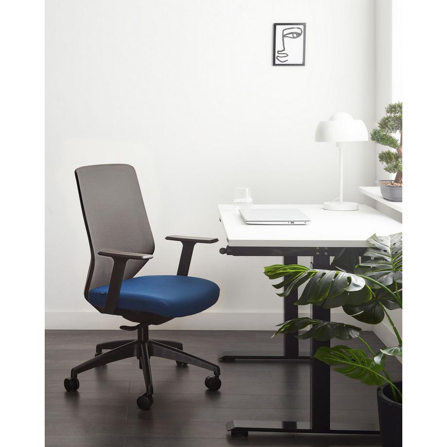 Beliani Bürostuhl aus Stoff Klassisch VIRTUOSO  