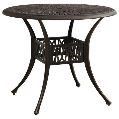 VidaXL Table de jardin aluminium  