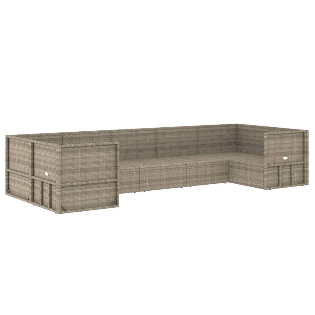 VidaXL Garten lounge set poly-rattan  