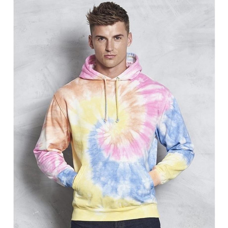 AWDis Sweat à capuche Tie Dye  