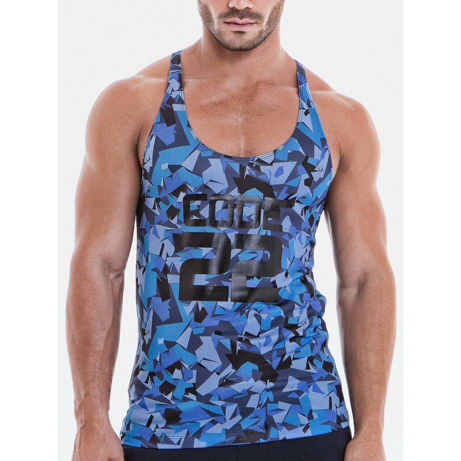 Canotta Camo Training Tank Top