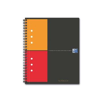 OXFORD Spiralbuch A5+ 100101849 kariert 5mm, 80g 80 Blatt