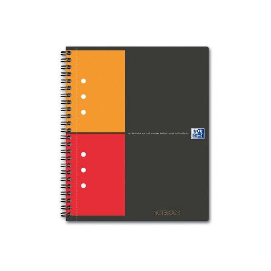 OXFORD Spiralbuch A5+ 100101849 kariert 5mm, 80g 80 Blatt