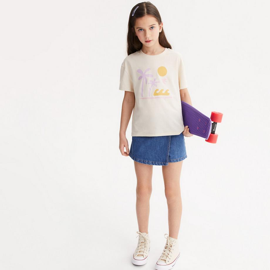 La Redoute Collections  4er-Pack T-Shirts mit rundem Ausschnitt 