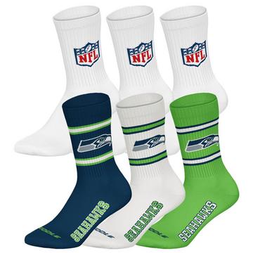 Socken  6er Pack Stretch-NFL 6Pack Crew Socks
