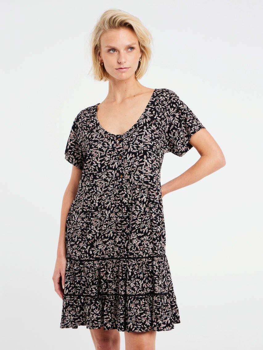 PROTEST PRTLENI 23 Geblümtes Kurzarmkleid  