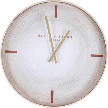 Horloge murale Whatever blanc rond 30