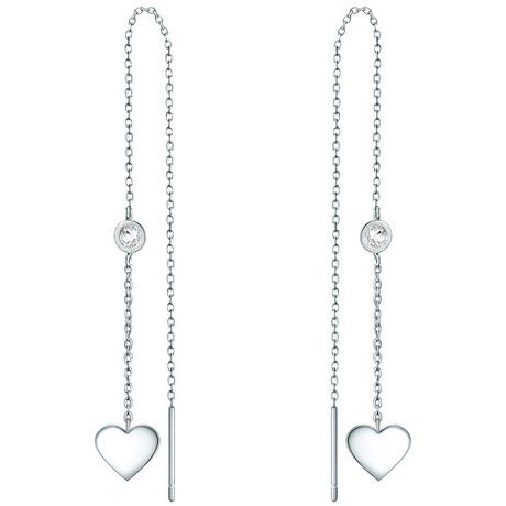 Eastside  Femme Boucles d´oreilles en acier inoxydable Coeur 