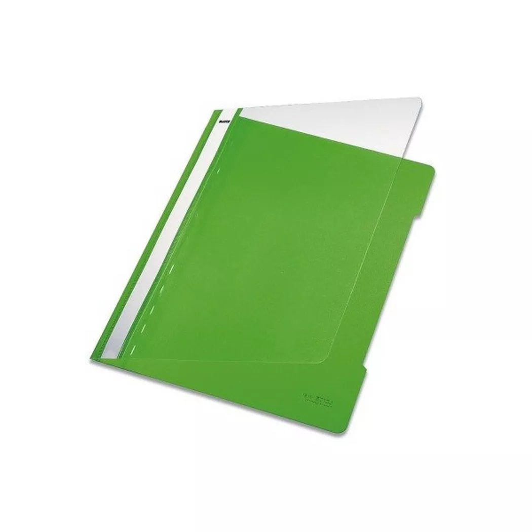 Leitz Standard Plastic File White A4 PVC Light-green Präsentations-Mappe Grün