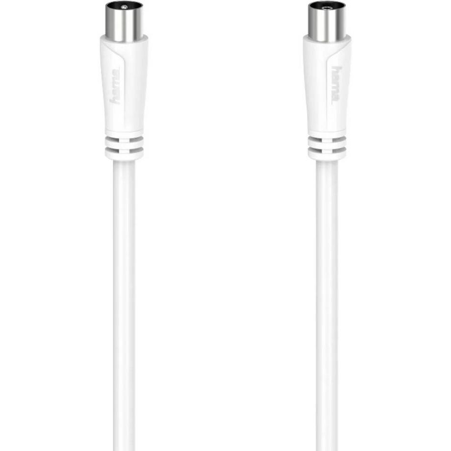 hama  Antennen-Kabel, Koax-Stecker - Koax-Kupplung, 20.0 m, 90 dB 