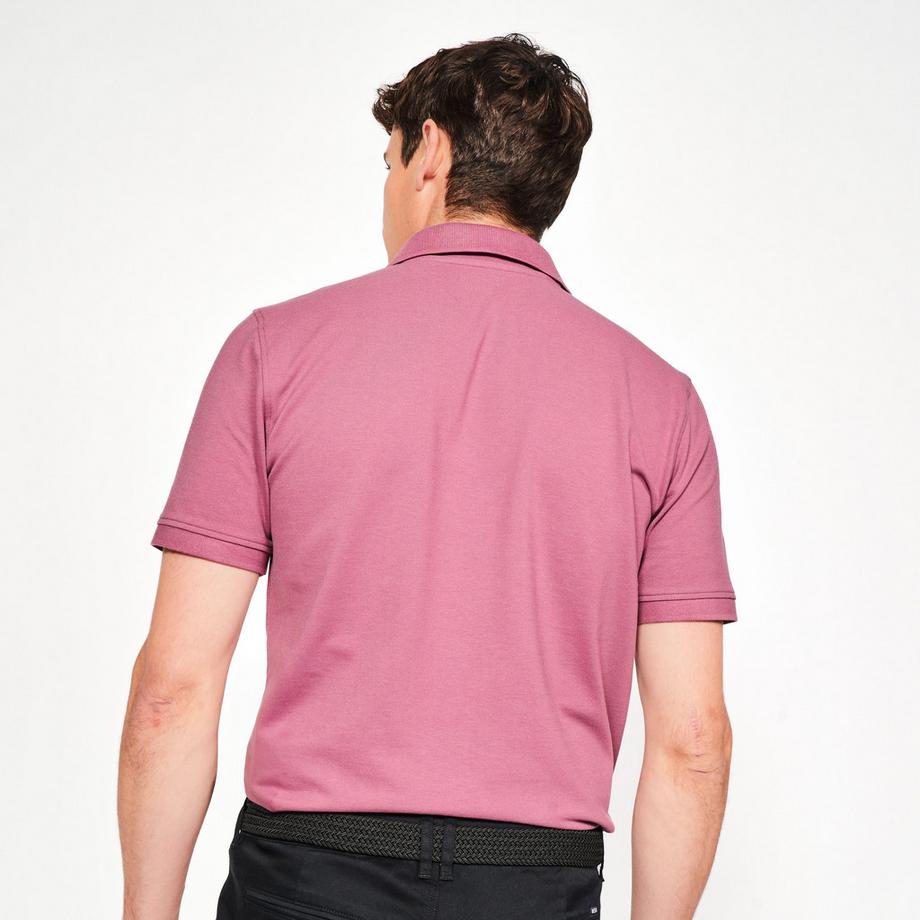 INESIS  Polo golf uomo maniche corte cotone 