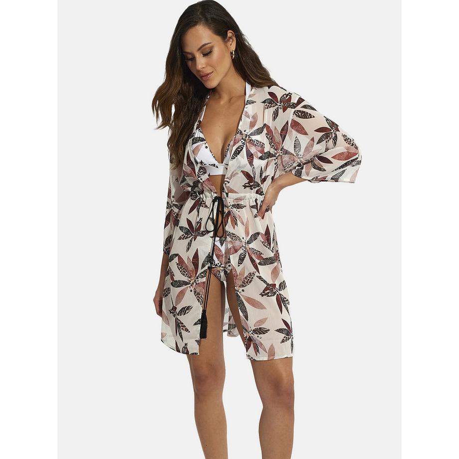 Strandtunika Dreiviertel-Ärmel Jamaica