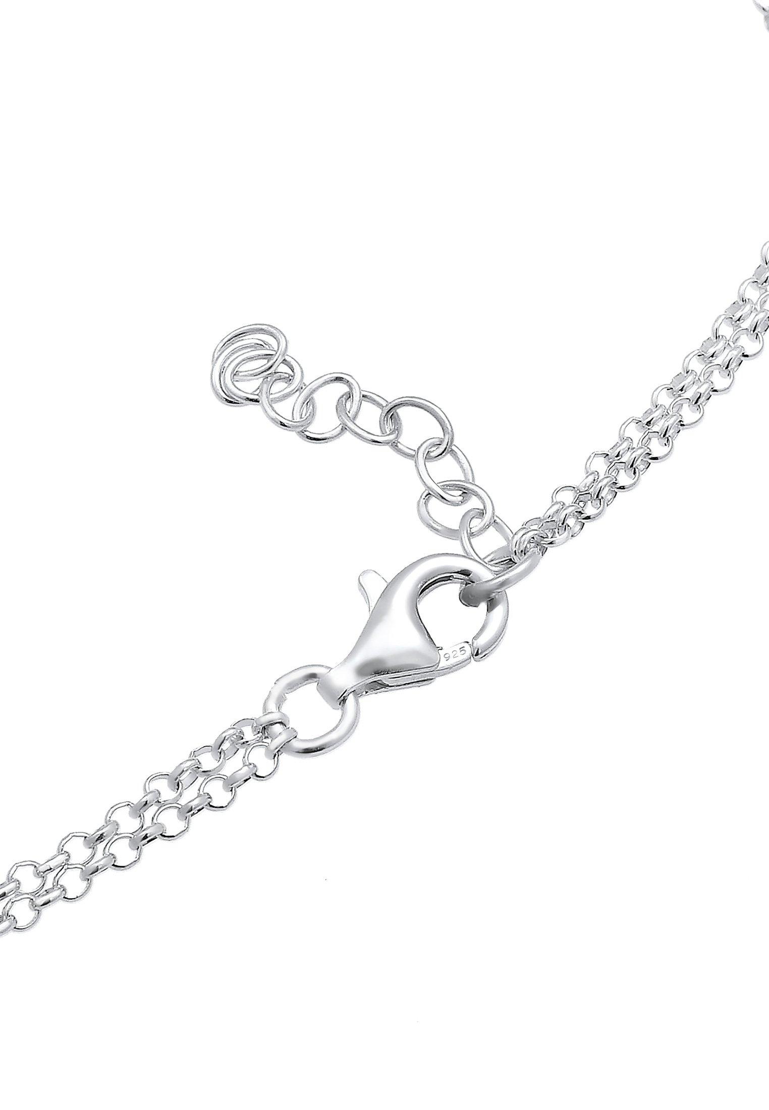 Elli  Fußschmuck Fußkettchen Infinity Symbol Zeichen 