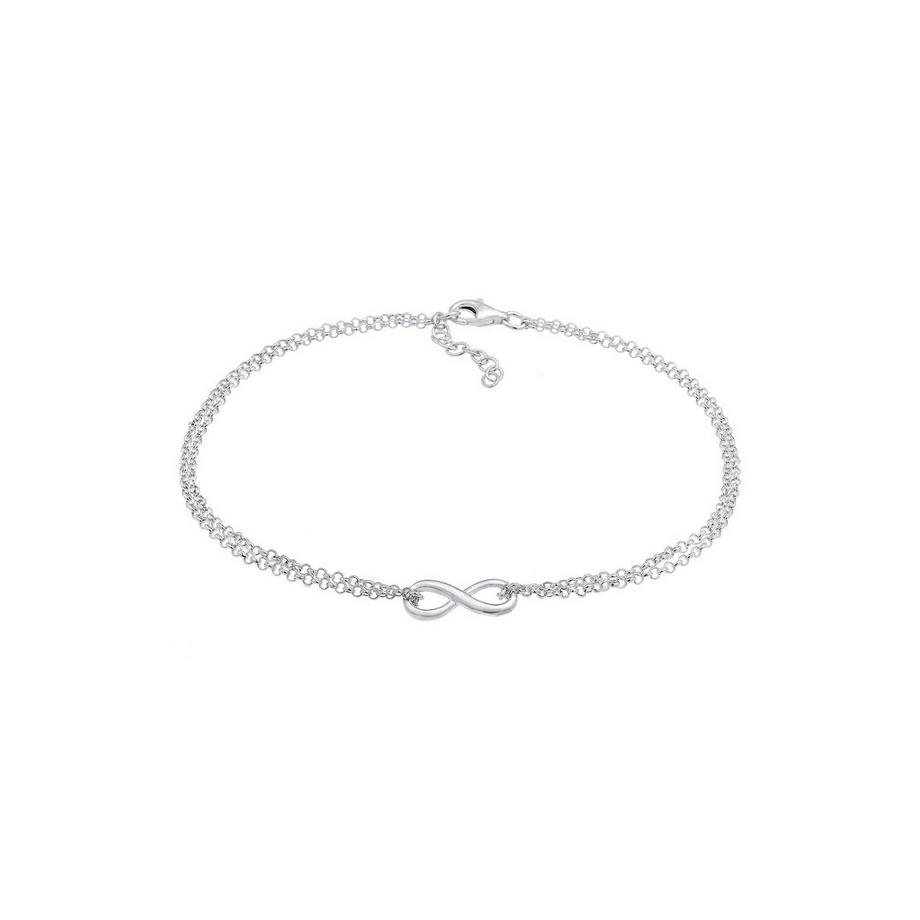 Elli  Fußschmuck Fußkettchen Infinity Symbol Zeichen 