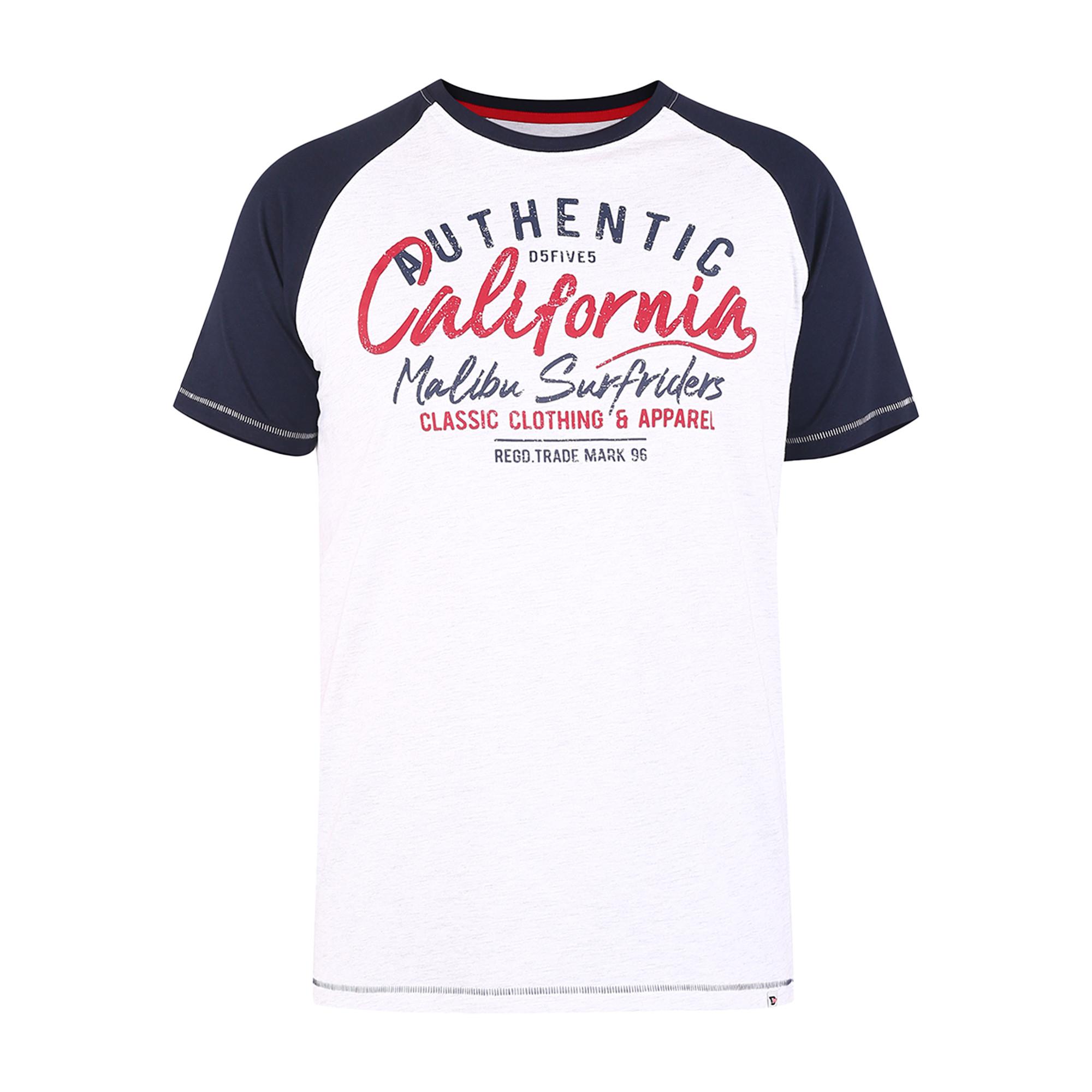 Duke Sparrow California Surf Riders Raglanärmel T-Shirt  