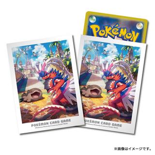 Pokémon  Pokemon Center Deck Sleeves Paldea Adventure Koraidon & Clodsire 