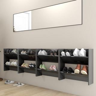 VidaXL Wand-schuhschrank holzwerkstoff  