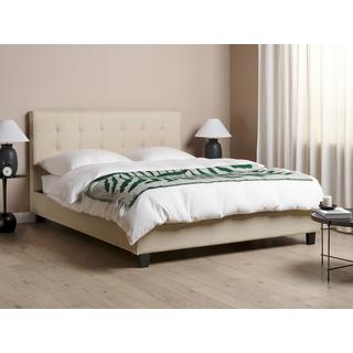 Beliani Letto con rete a doghe en Poliestere Glamour ROCHELLE  