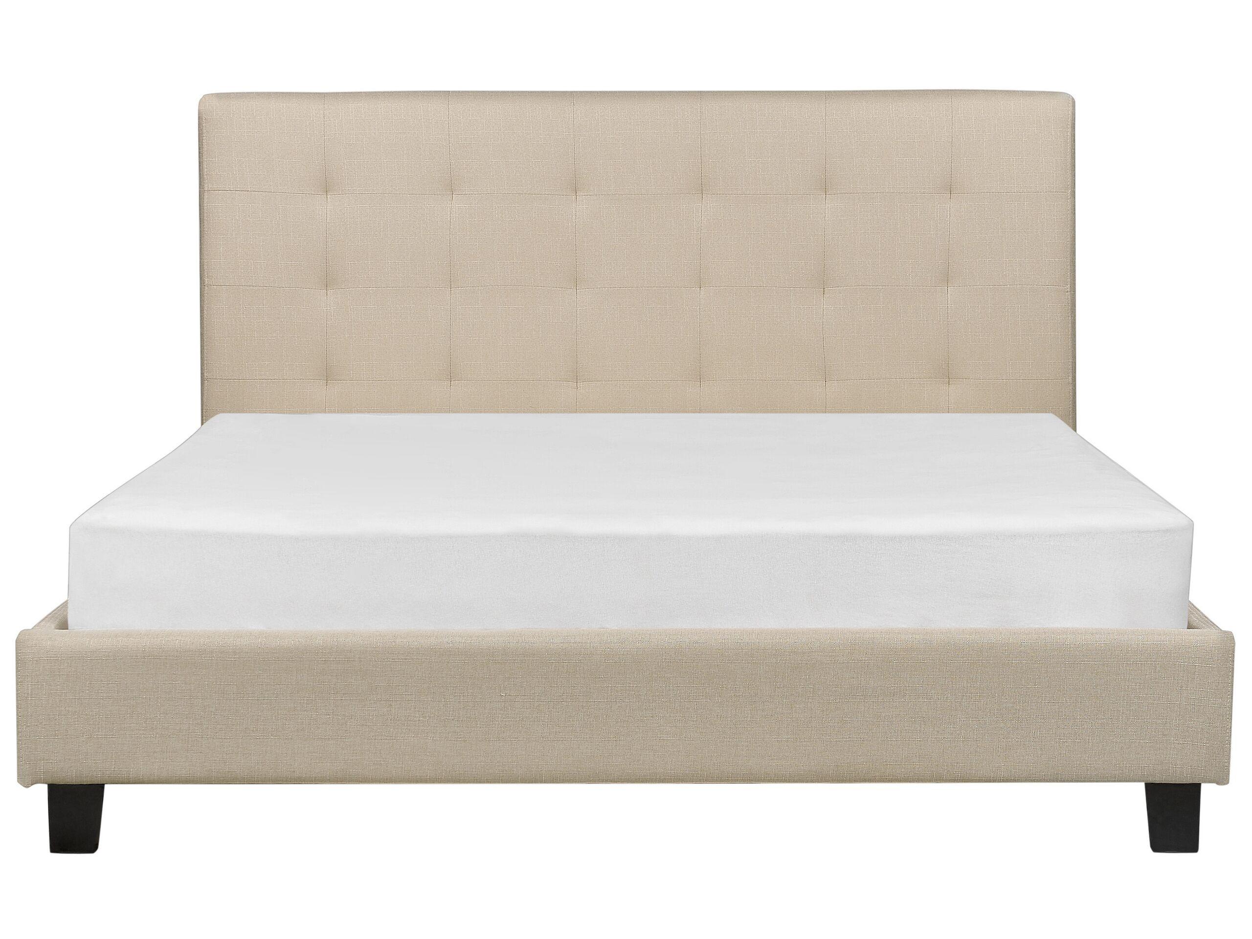 Beliani Letto con rete a doghe en Poliestere Glamour ROCHELLE  