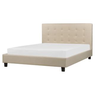 Beliani Letto con rete a doghe en Poliestere Glamour ROCHELLE  