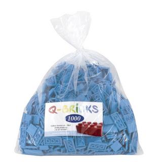 Q-BRICKS  Bausteine Fliesen Hellblau 