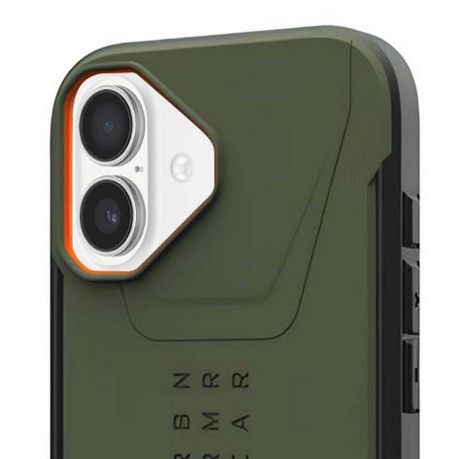 UAG  Coque pour iPhone 17 MagSafe Antichocs Motif Hexagonal Série Civilian 