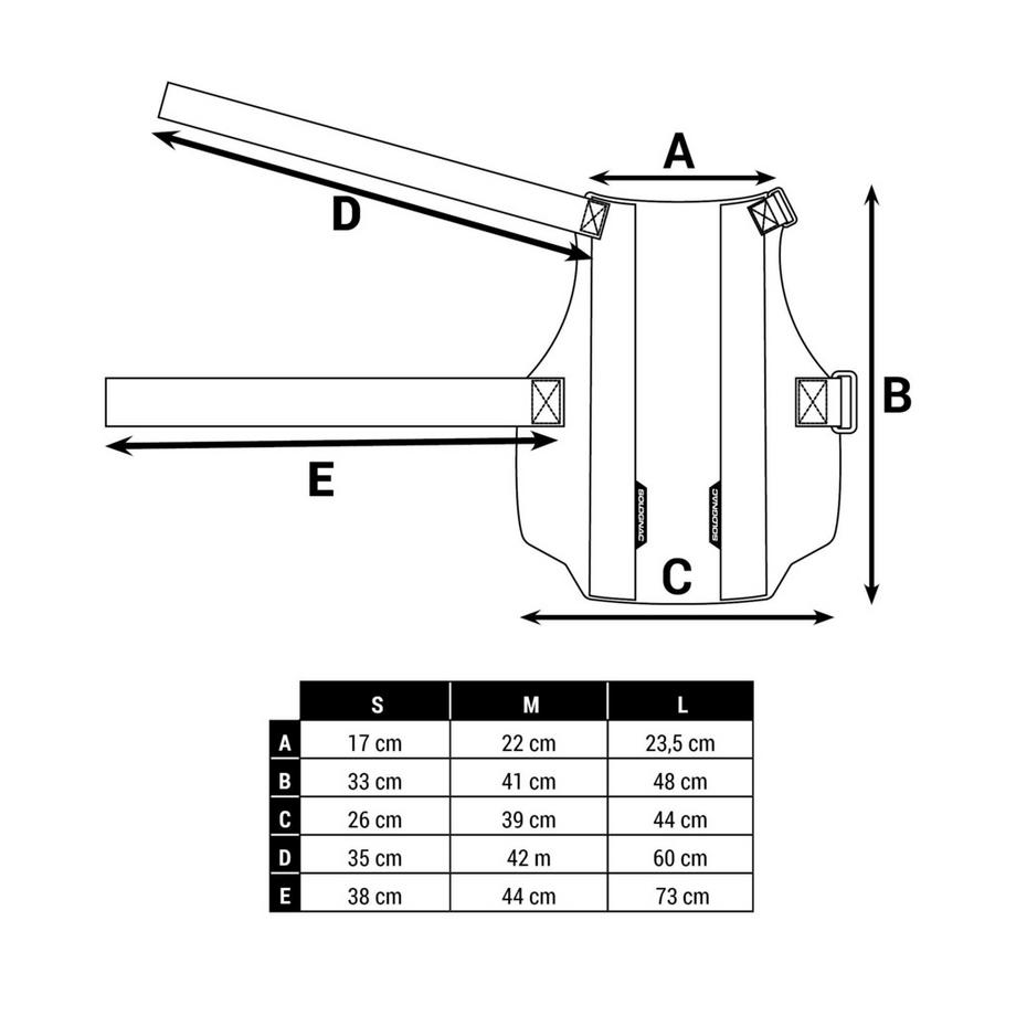 SOLOGNAC  Schutzweste Hund Polyester 