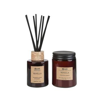 Candela Profumata con Diffusore di Fragranze en Cera di Soia Classico DARK ELEGANCE