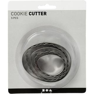 Creativ Company  782884 moule pour cookies Acier inoxydable 