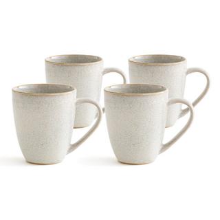 La Redoute Intérieurs Lot de 4 mugs grès  