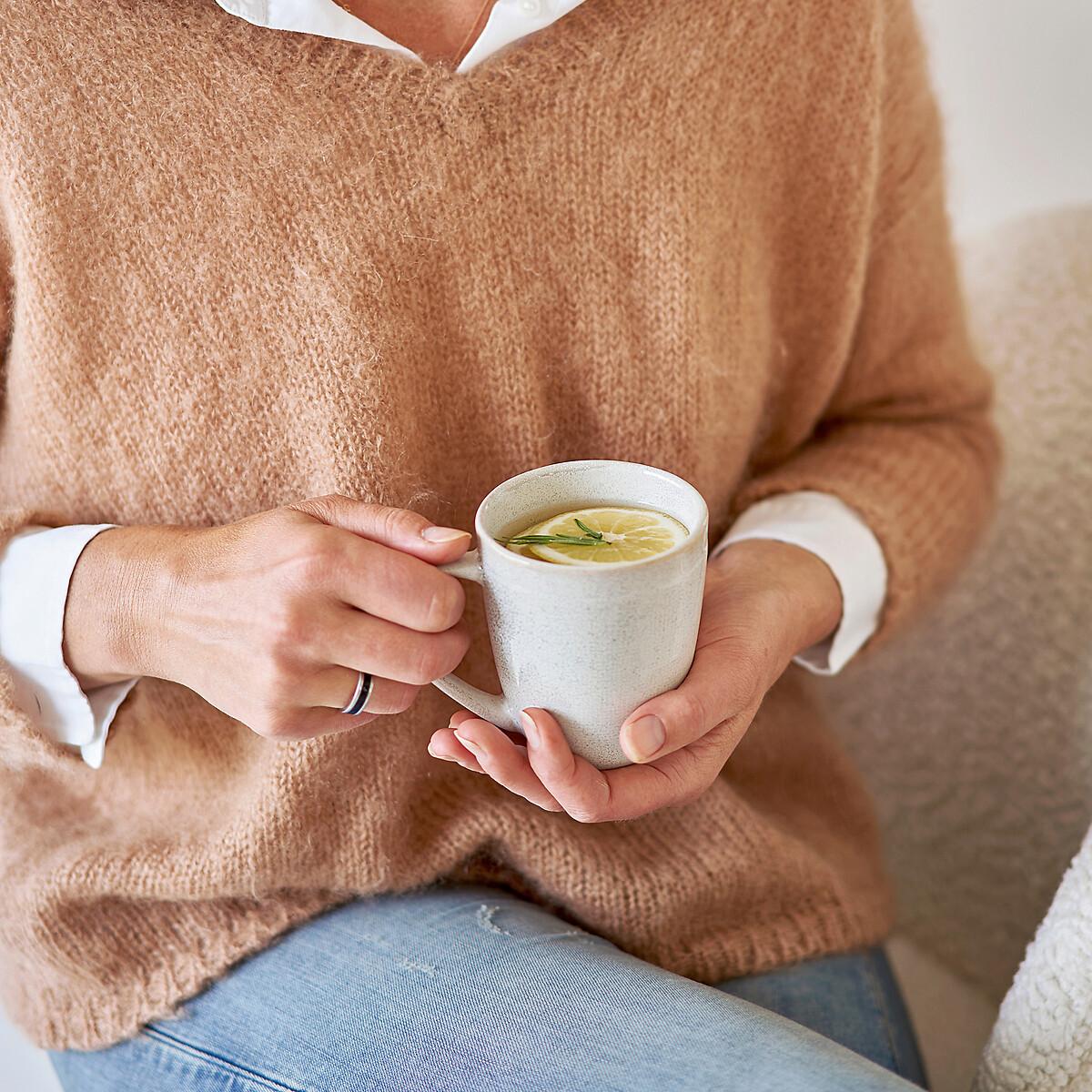 La Redoute Intérieurs Lot de 4 mugs grès  