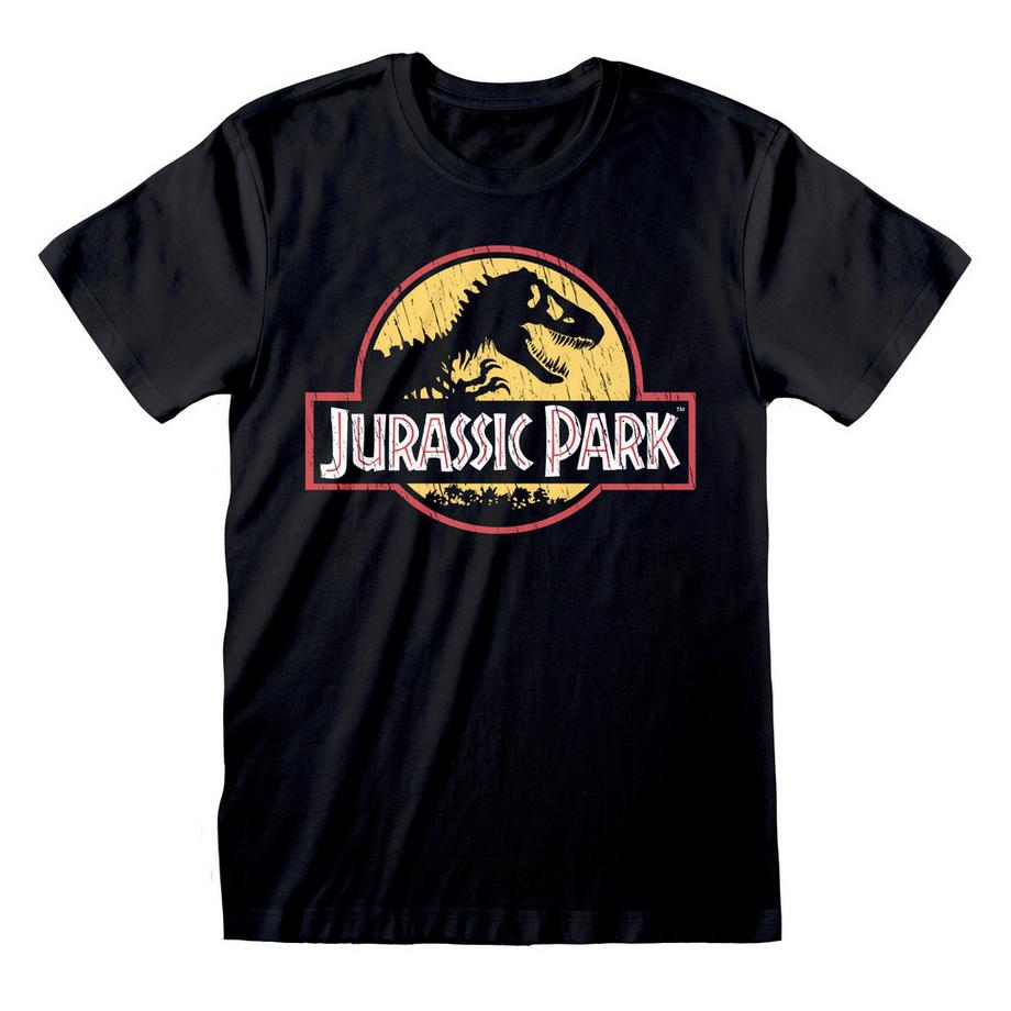 Jurassic Park Logo T-Shirt Coupe Régulière  