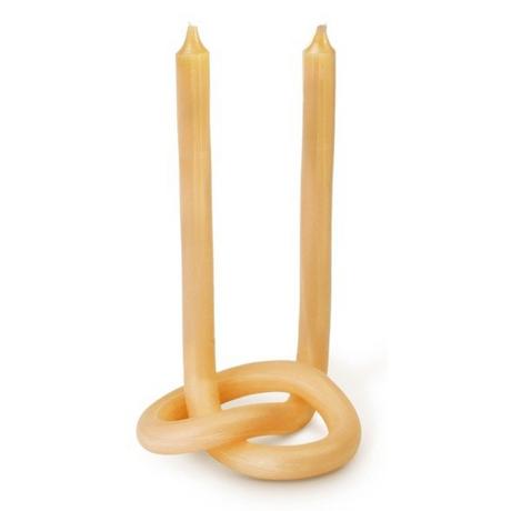 Knot Candles Knot Kerze Honey  