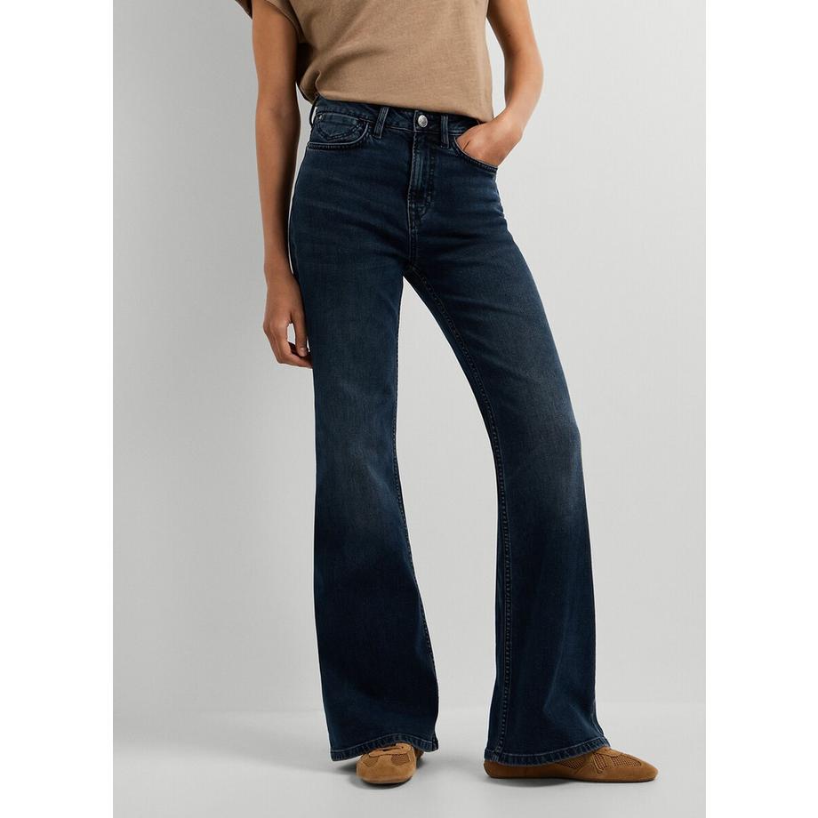 Flare-Jeans mit hoher Taille WILLA