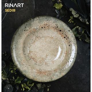 Rinart Piatto da cena - Sedir -  Porcellana - 27 cm- set di 6  