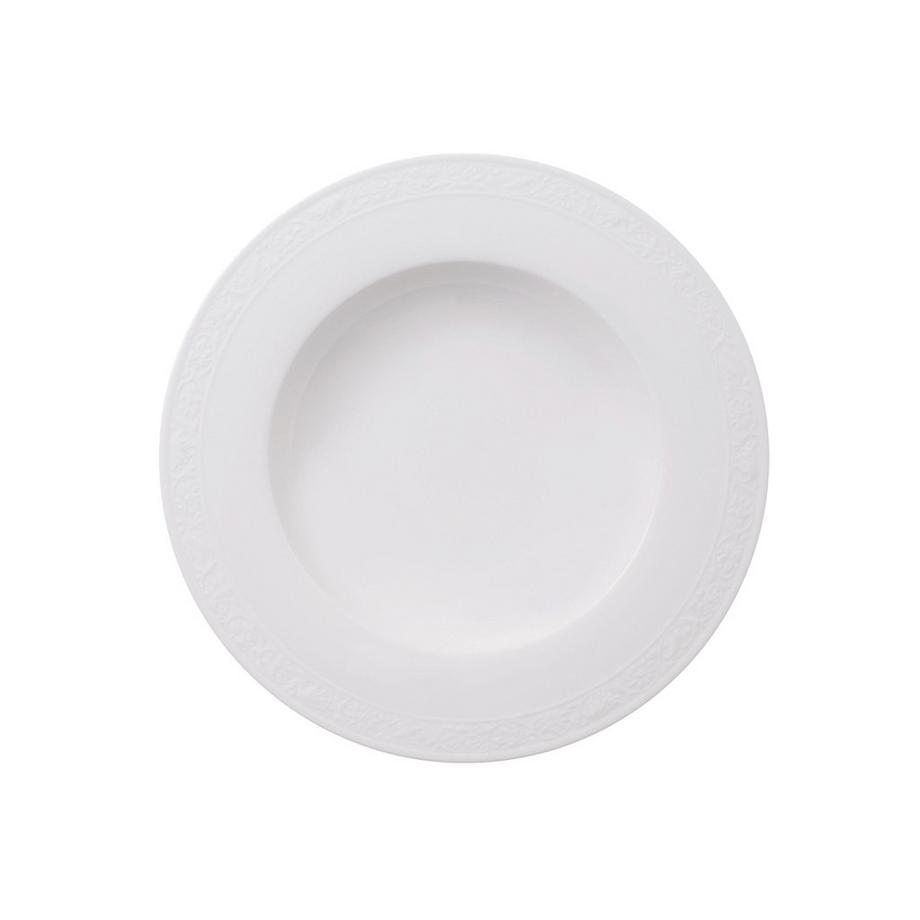 Assiette creuse White Pearl