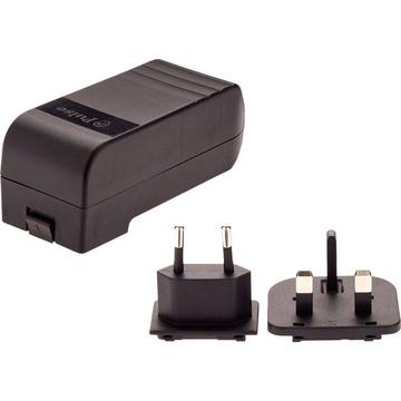 Steckernetzteil, Festspannung 24 V/DC 1.25 A 30 W mit Europa-Adapter, mit UK-Adapter