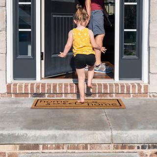 Northix Kokosnuss-Fußmatte für drinnen und draußen  