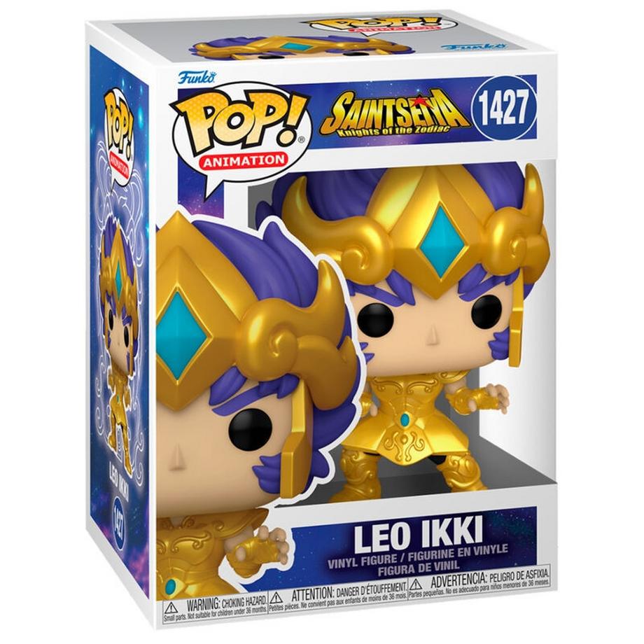 Funko  Figura POP Saint Seiya Cavalieri dello Zodiaco Leo Ikki 