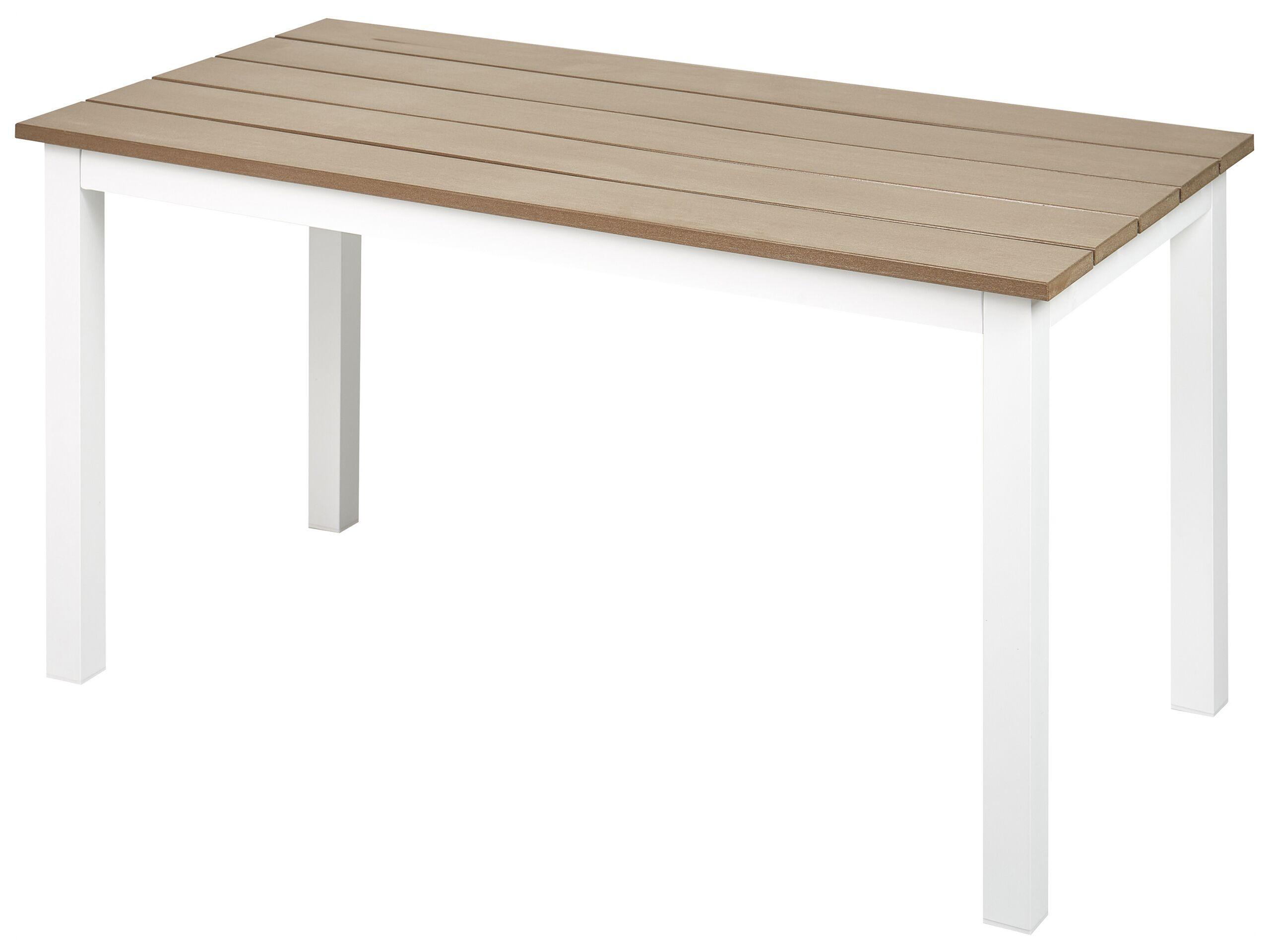 Beliani Table de jardin en Bois synthétique Moderne MESSINA  