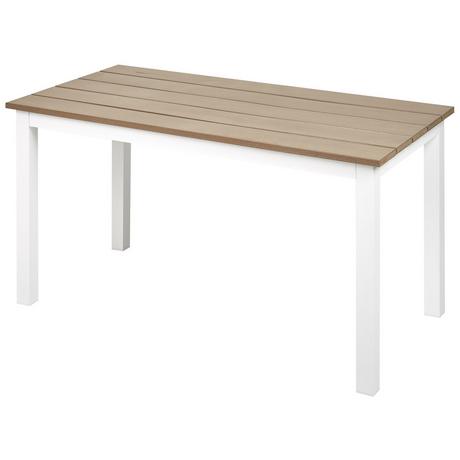 Beliani Table de jardin en Bois synthétique Moderne MESSINA  