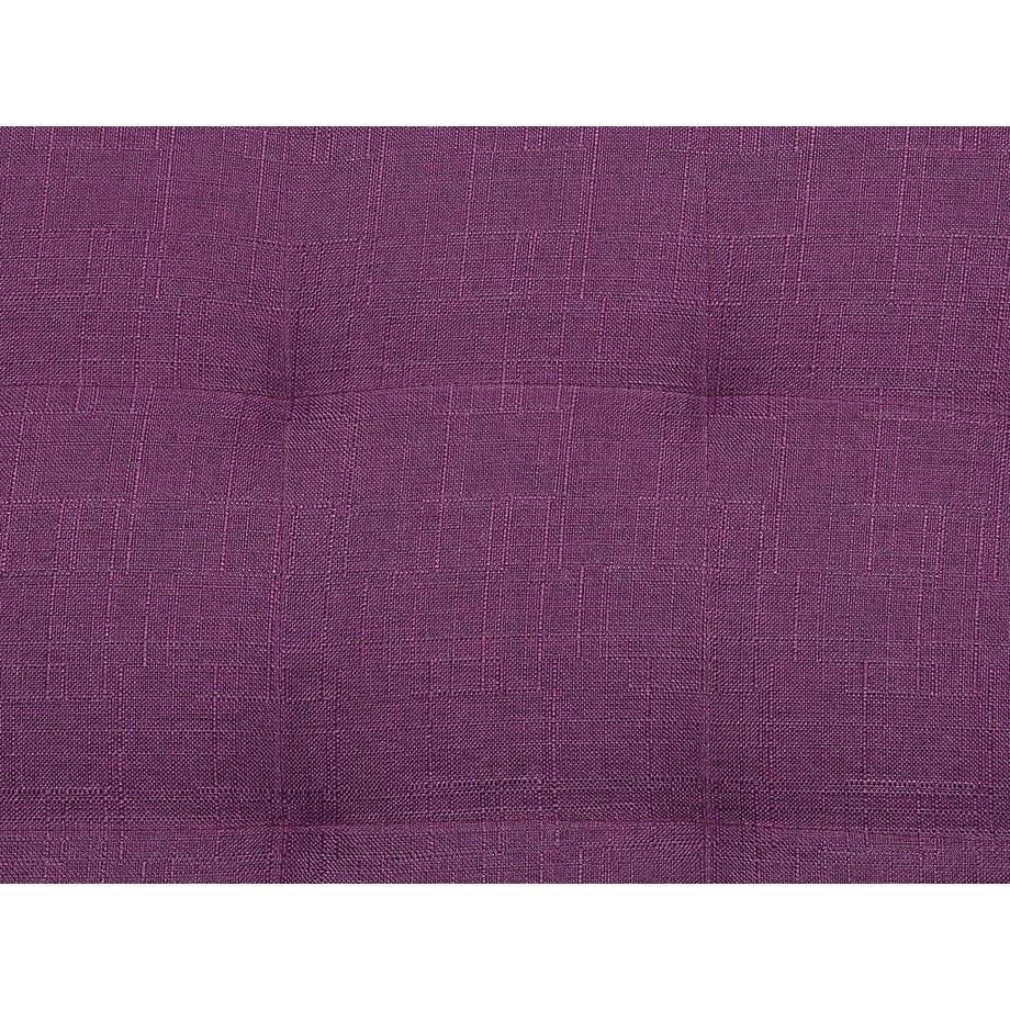 Beliani Ottoman en Tissu Rétro ABERDEEN  