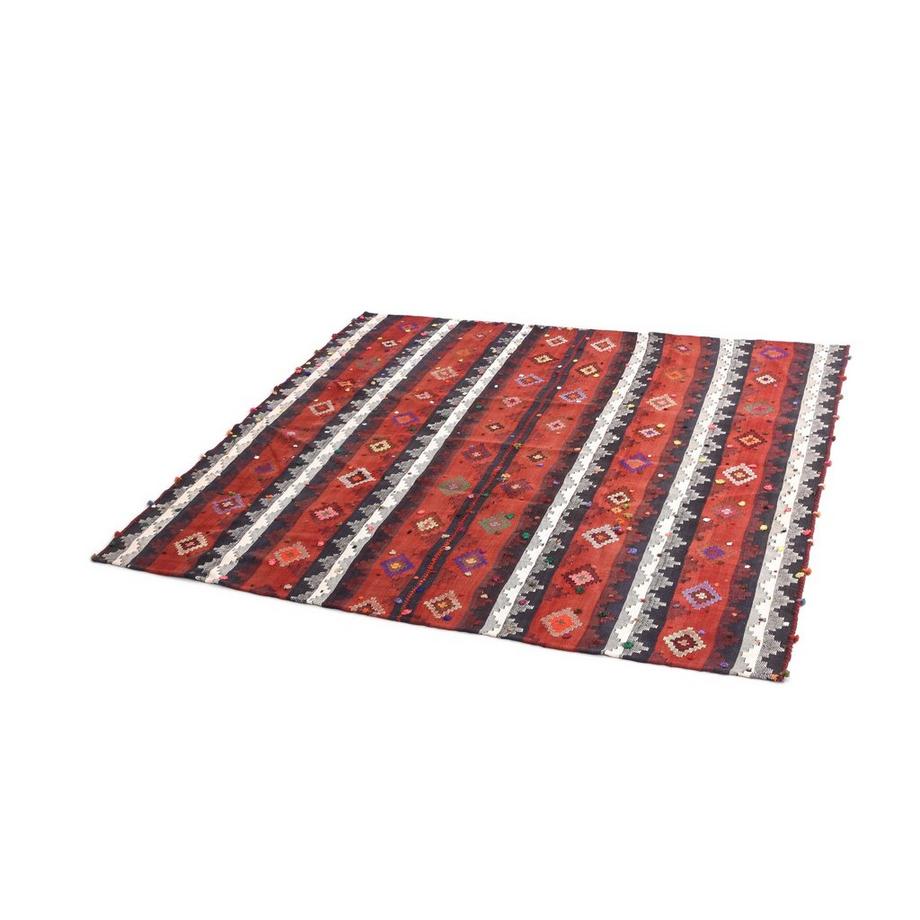 VIDAL Tapis fait à la main Jajim old  
