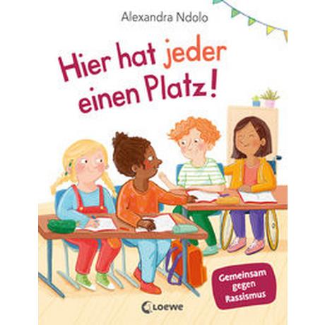 Hier hat jeder einen Platz! Ndolo, Alexandra; Loewe Sachbuch (Hrsg.); Kunkel, Daniela (Illustrationen) Copertina rigida 