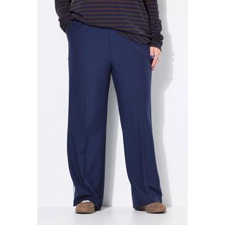 Studio Untold Pantalon Straight Wide Legs Bandes Fantaisies  