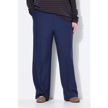 Pantalon, coupe Straight Wide Legs. Bandes fantaisies sur les côtés