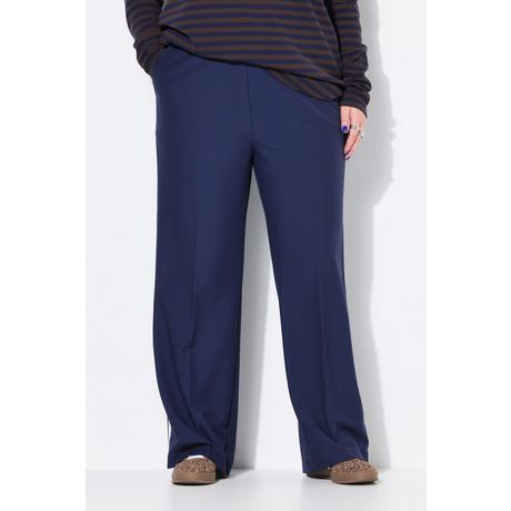 Studio Untold Pantalon Straight Wide Legs Bandes Fantaisies  