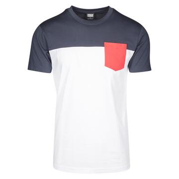 t-shirt urban cassic 3-tone pocket