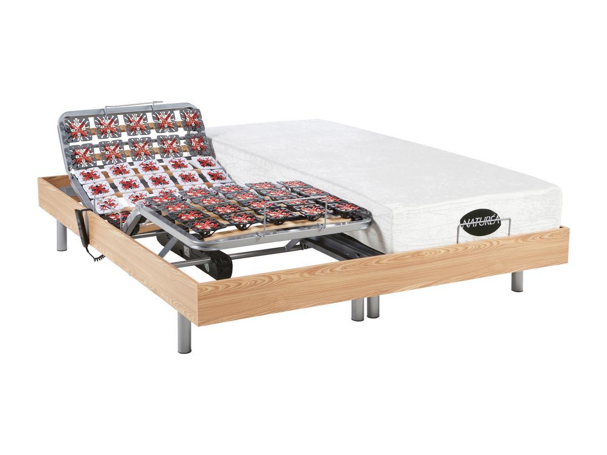 NATUREA Set da relax con sospensioni memory foam e bambà¹ LYSIS III di NATUREA Motori OKIN 2 Quercia naturale  