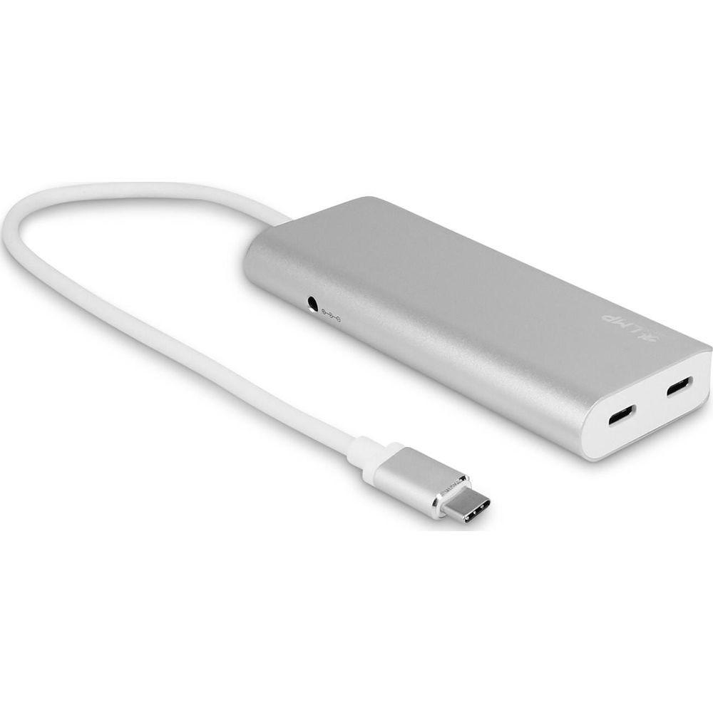 LMP  22366 hub di interfaccia USB 3.2 Gen 1 (3.1 Gen 1) Type-C 5000 Mbit/s Argento 